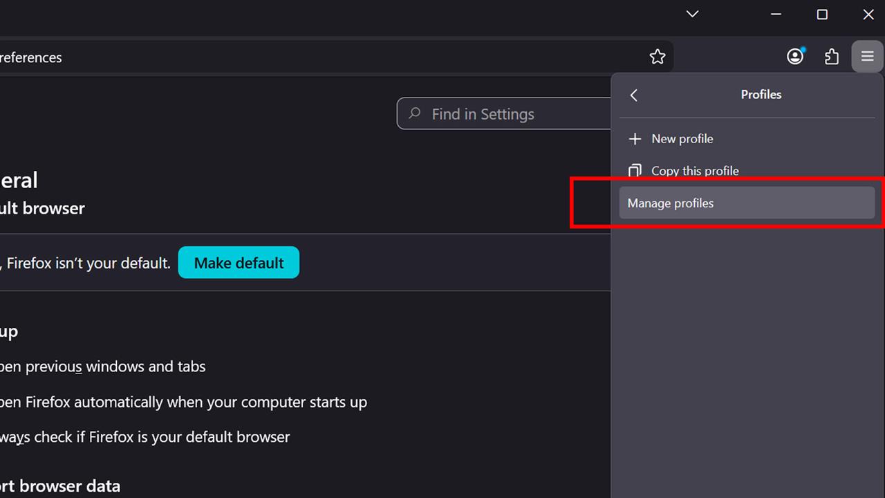 firefox remove profile