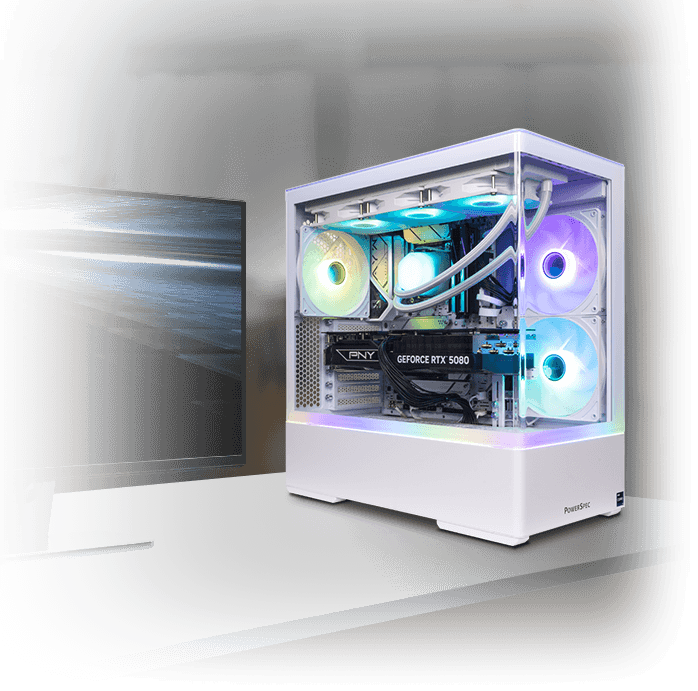 PowerSpec G486 Gaming PC; Intel Core i9 14900KF 2.4GHz Processor
