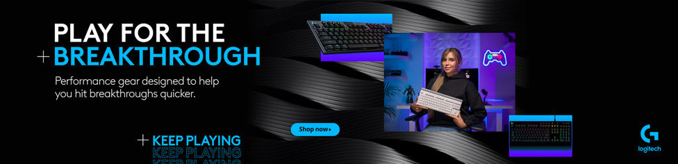 Logitech Play for the Breakthrough.